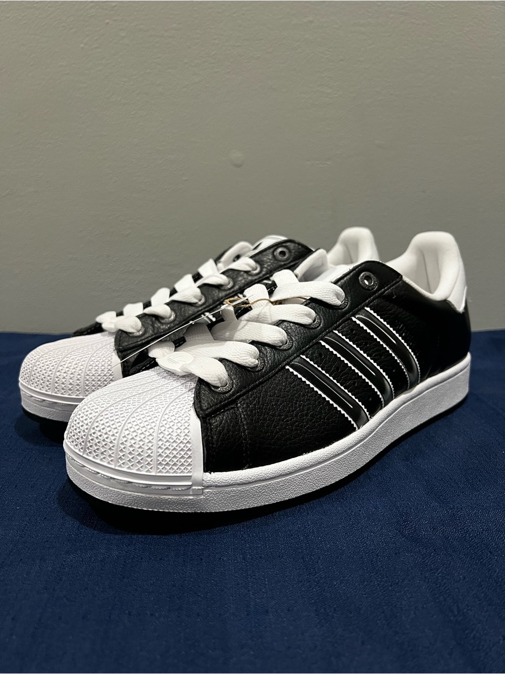 adidas Superstar II Matte Black/White JQ3209 Size 11.5 Men’s